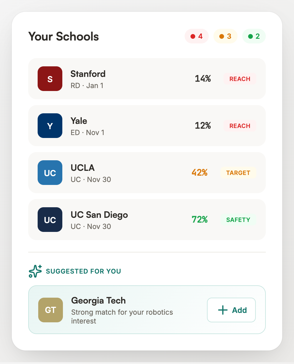 Build a balanced list